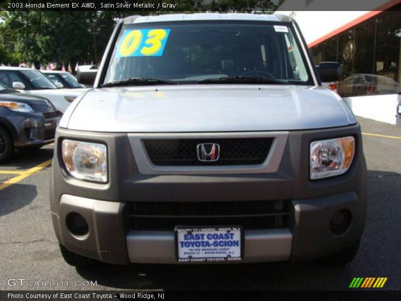 Satin Silver Metallic / Gray 2003 Honda Element EX AWD