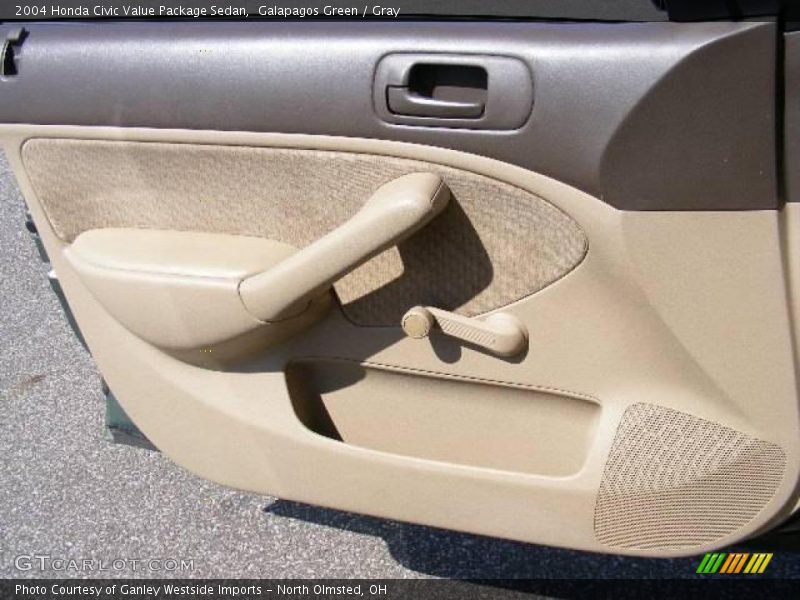 Galapagos Green / Gray 2004 Honda Civic Value Package Sedan