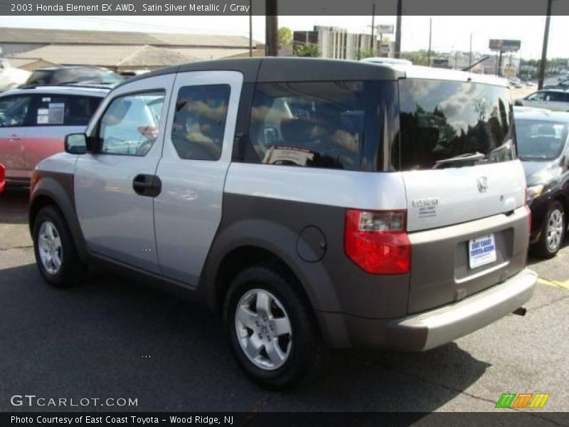 Satin Silver Metallic / Gray 2003 Honda Element EX AWD