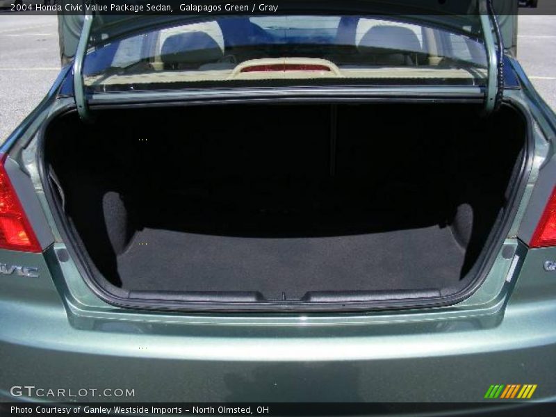 Galapagos Green / Gray 2004 Honda Civic Value Package Sedan