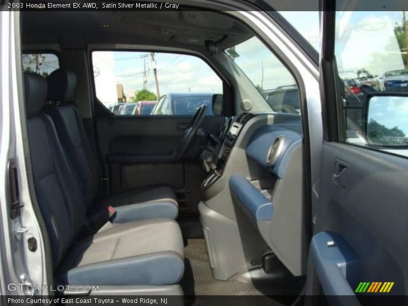 Satin Silver Metallic / Gray 2003 Honda Element EX AWD