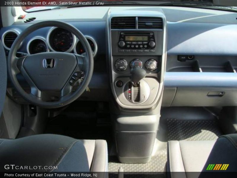 Satin Silver Metallic / Gray 2003 Honda Element EX AWD