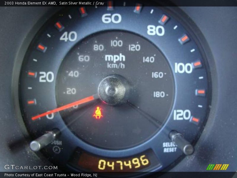 Satin Silver Metallic / Gray 2003 Honda Element EX AWD