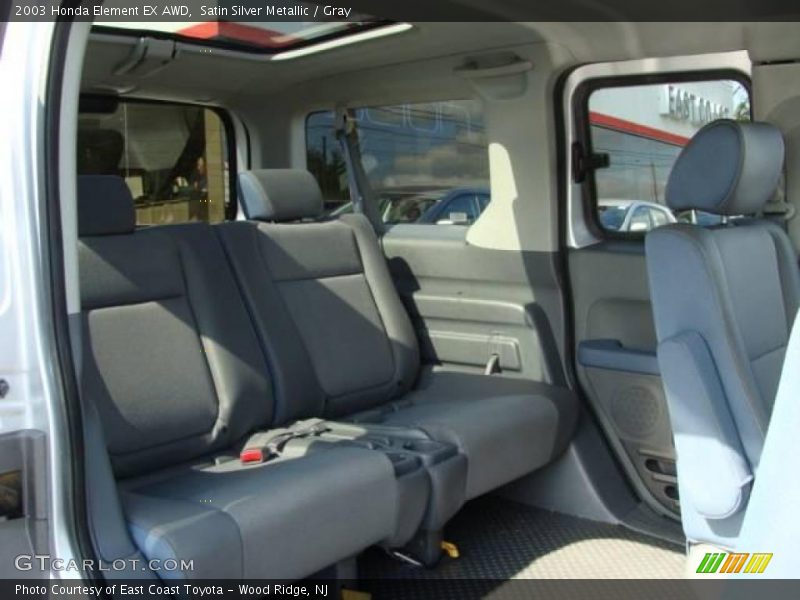 Satin Silver Metallic / Gray 2003 Honda Element EX AWD