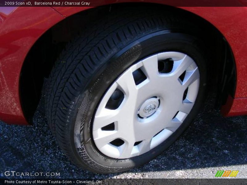 Barcelona Red / Charcoal Gray 2009 Scion xD