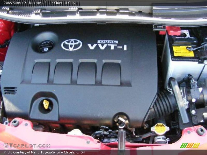 Barcelona Red / Charcoal Gray 2009 Scion xD