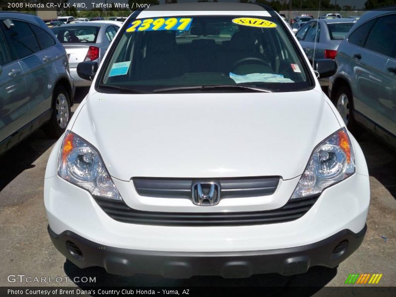 Taffeta White / Ivory 2008 Honda CR-V LX 4WD