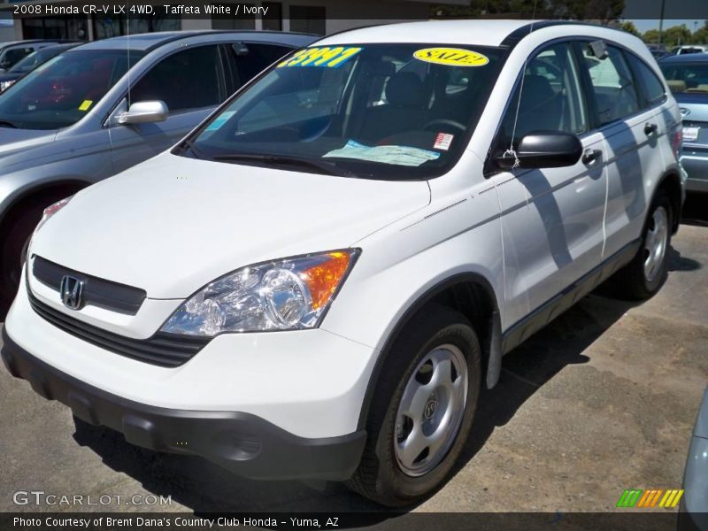 Taffeta White / Ivory 2008 Honda CR-V LX 4WD