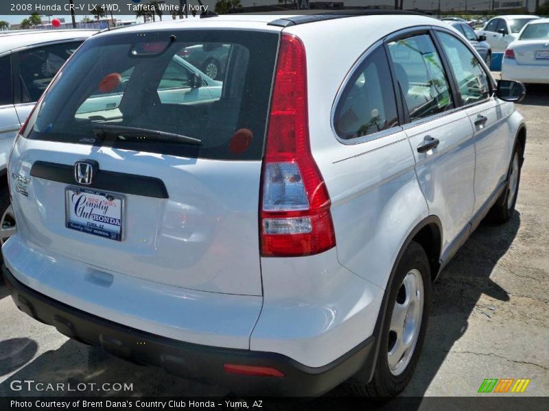 Taffeta White / Ivory 2008 Honda CR-V LX 4WD