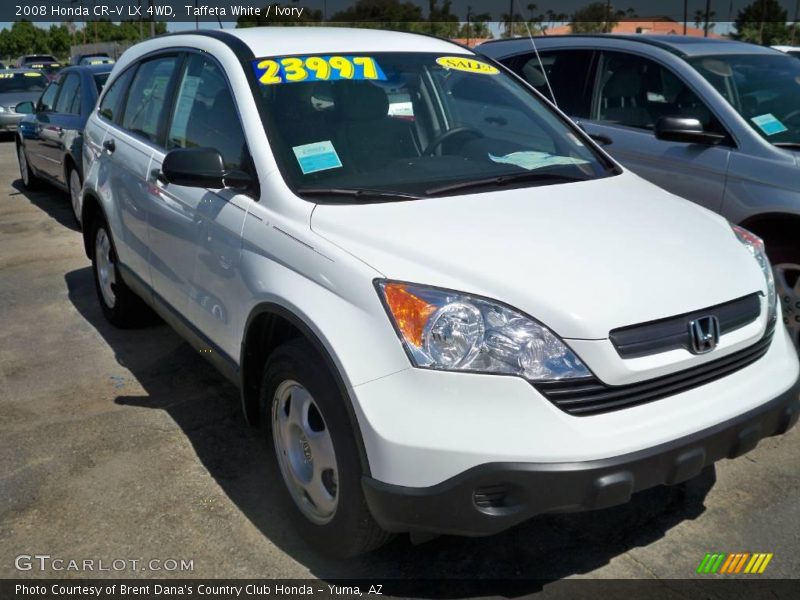 Taffeta White / Ivory 2008 Honda CR-V LX 4WD