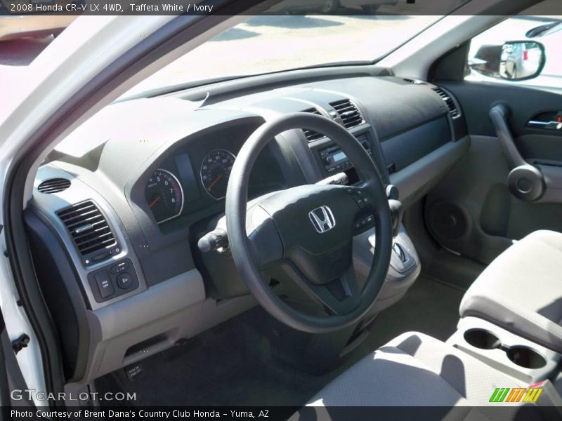 Taffeta White / Ivory 2008 Honda CR-V LX 4WD