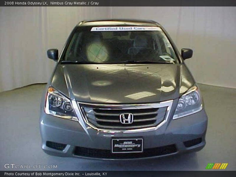 Nimbus Gray Metallic / Gray 2008 Honda Odyssey LX