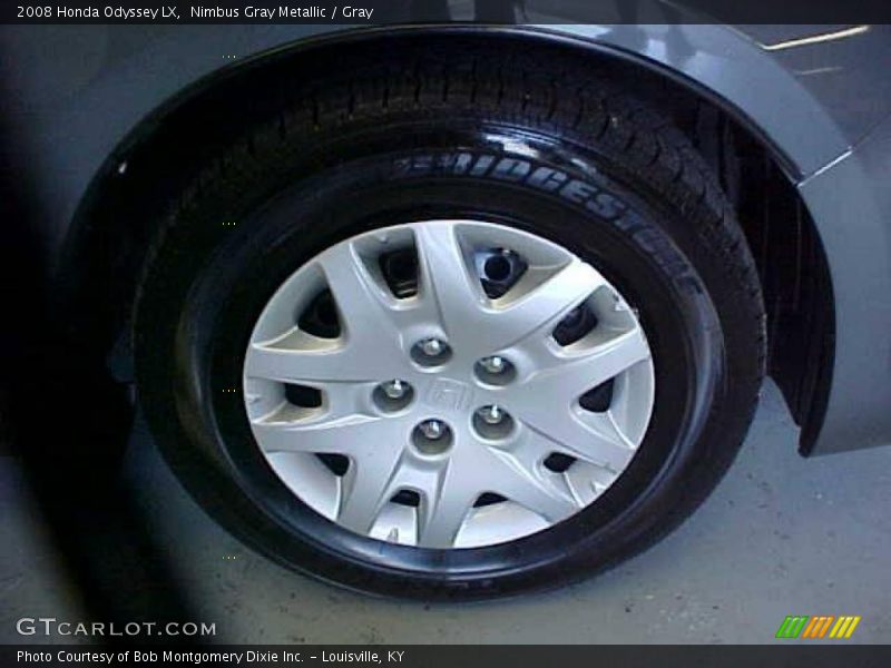 Nimbus Gray Metallic / Gray 2008 Honda Odyssey LX