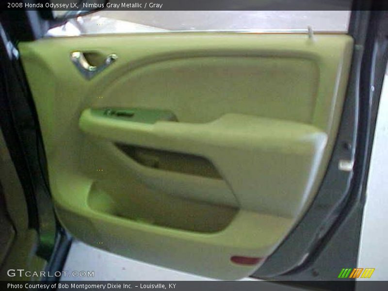 Nimbus Gray Metallic / Gray 2008 Honda Odyssey LX