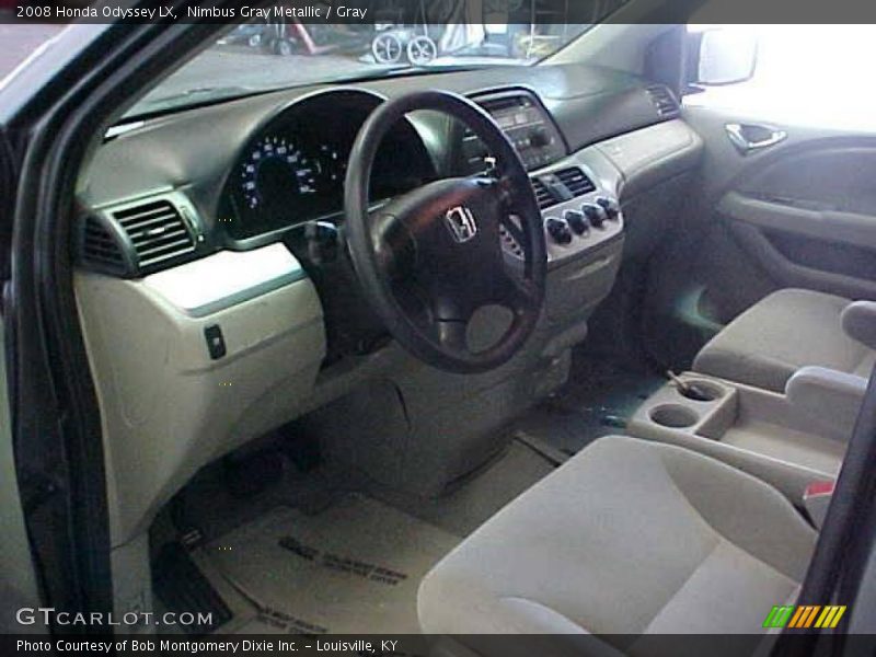 Nimbus Gray Metallic / Gray 2008 Honda Odyssey LX