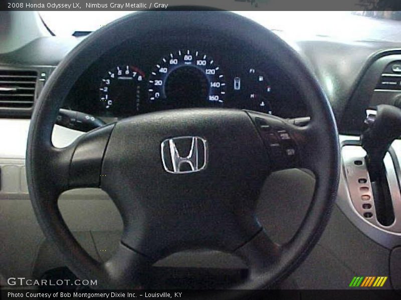 Nimbus Gray Metallic / Gray 2008 Honda Odyssey LX