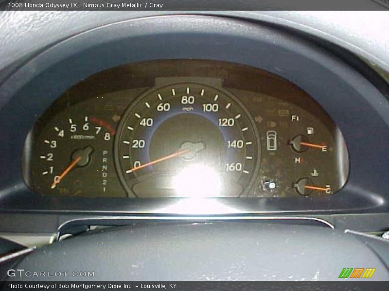 Nimbus Gray Metallic / Gray 2008 Honda Odyssey LX