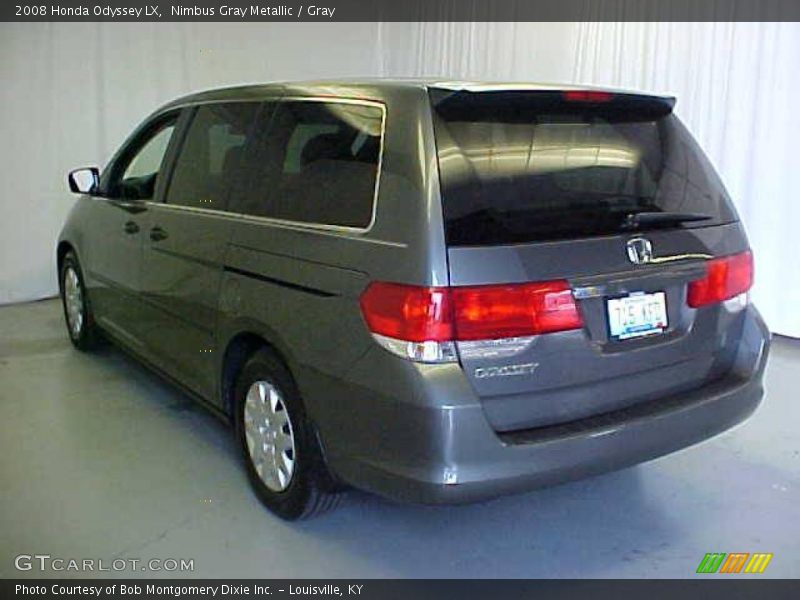 Nimbus Gray Metallic / Gray 2008 Honda Odyssey LX