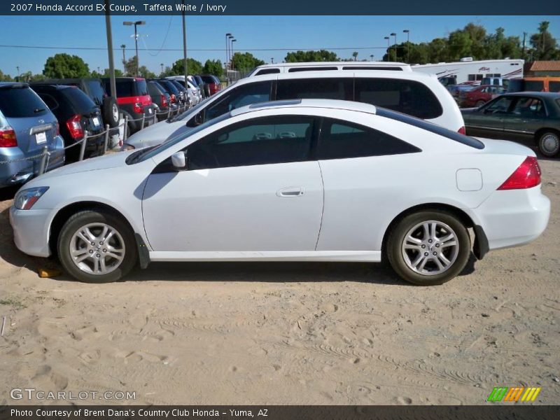 Taffeta White / Ivory 2007 Honda Accord EX Coupe