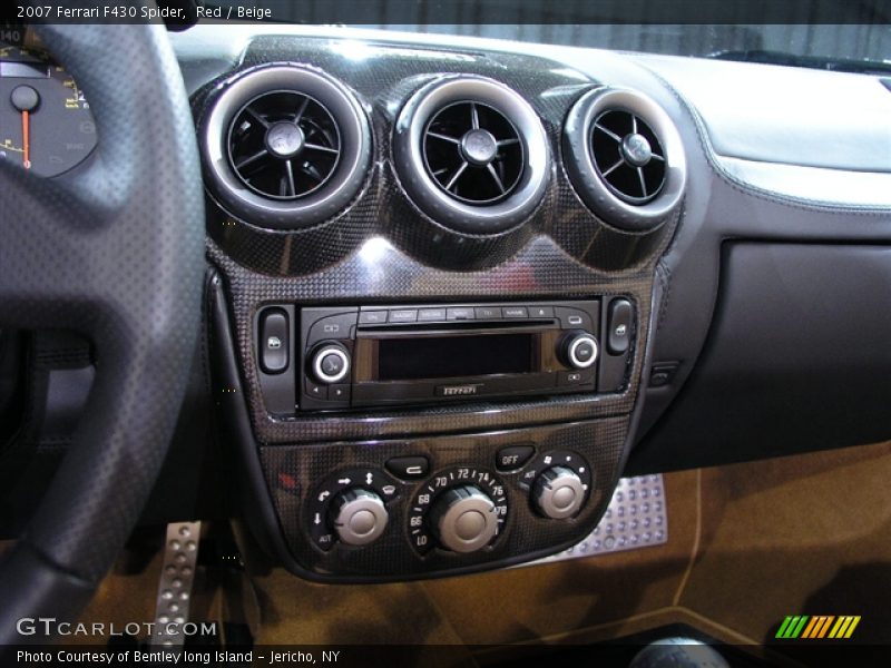 Red / Beige 2007 Ferrari F430 Spider