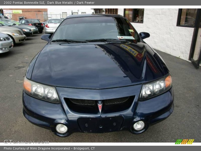 Dark Blue Metallic / Dark Pewter 2002 Pontiac Bonneville SLE