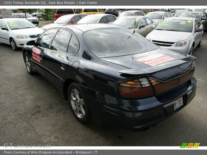 Dark Blue Metallic / Dark Pewter 2002 Pontiac Bonneville SLE