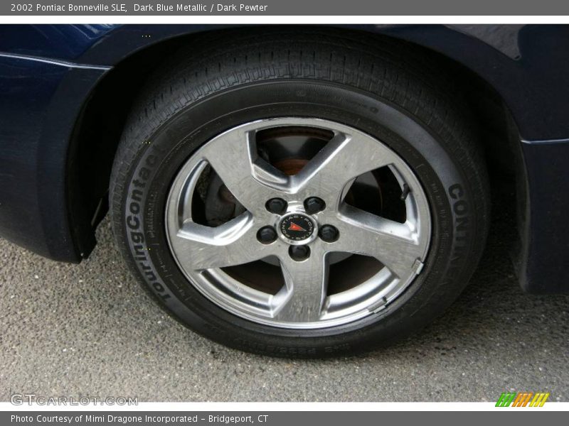 Dark Blue Metallic / Dark Pewter 2002 Pontiac Bonneville SLE