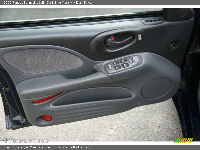 Dark Blue Metallic / Dark Pewter 2002 Pontiac Bonneville SLE