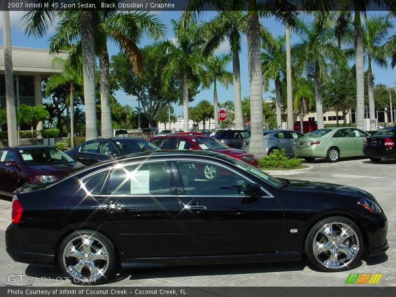 Custom Wheels of 2007 M 45 Sport Sedan