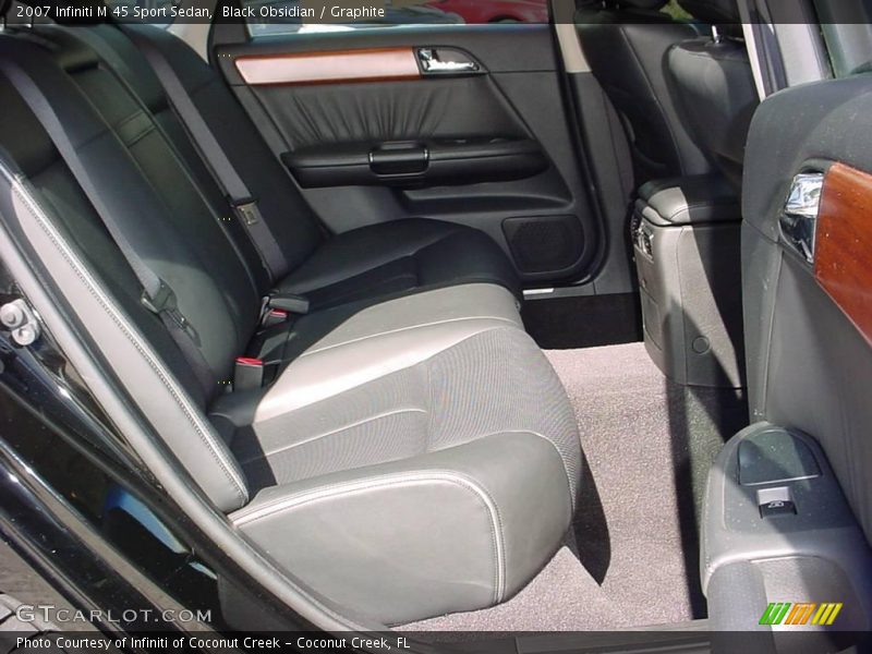  2007 M 45 Sport Sedan Graphite Interior