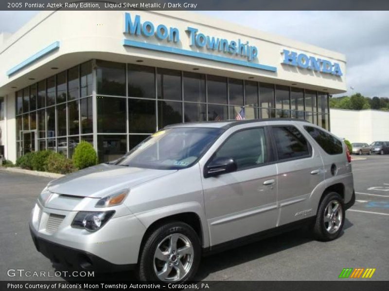 Liquid Silver Metallic / Dark Gray 2005 Pontiac Aztek Rally Edition