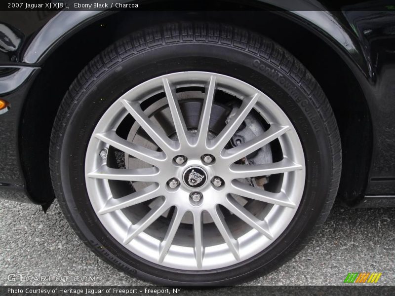 Ebony Black / Charcoal 2007 Jaguar XJ XJ8 L