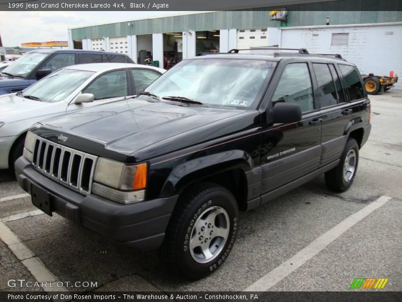 Black / Agate 1996 Jeep Grand Cherokee Laredo 4x4
