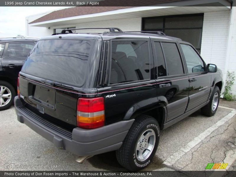 Black / Agate 1996 Jeep Grand Cherokee Laredo 4x4