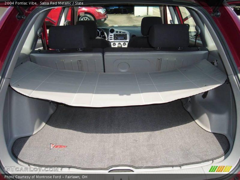 Salsa Red Metallic / Slate 2004 Pontiac Vibe
