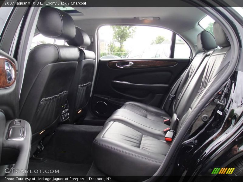 Ebony Black / Charcoal 2007 Jaguar XJ XJ8 L