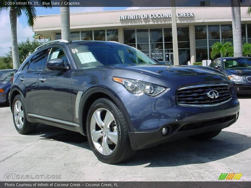 Blue Slate / Graphite 2009 Infiniti FX 35