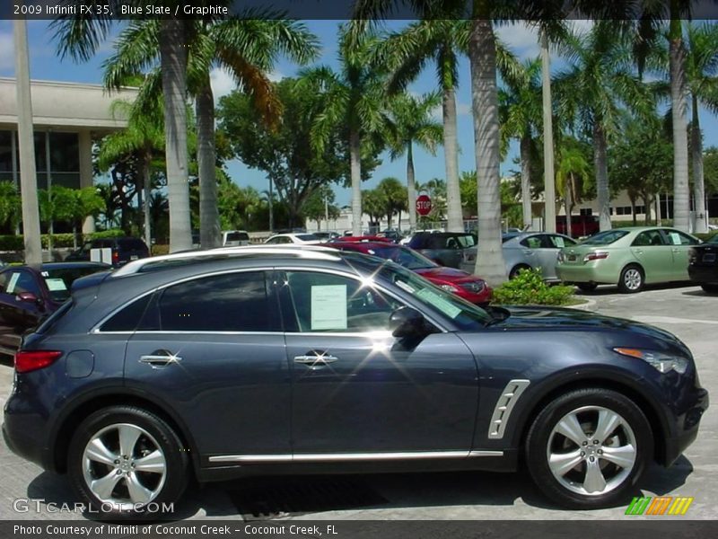 Blue Slate / Graphite 2009 Infiniti FX 35