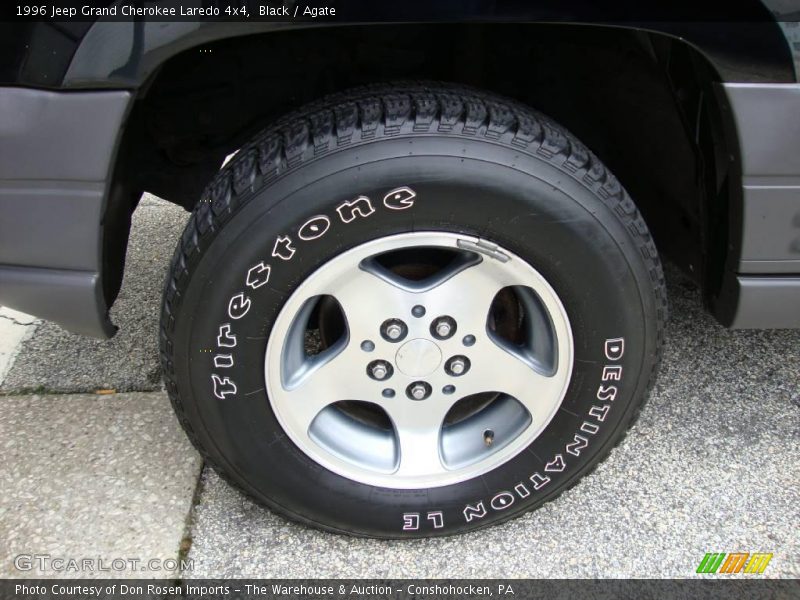 Black / Agate 1996 Jeep Grand Cherokee Laredo 4x4