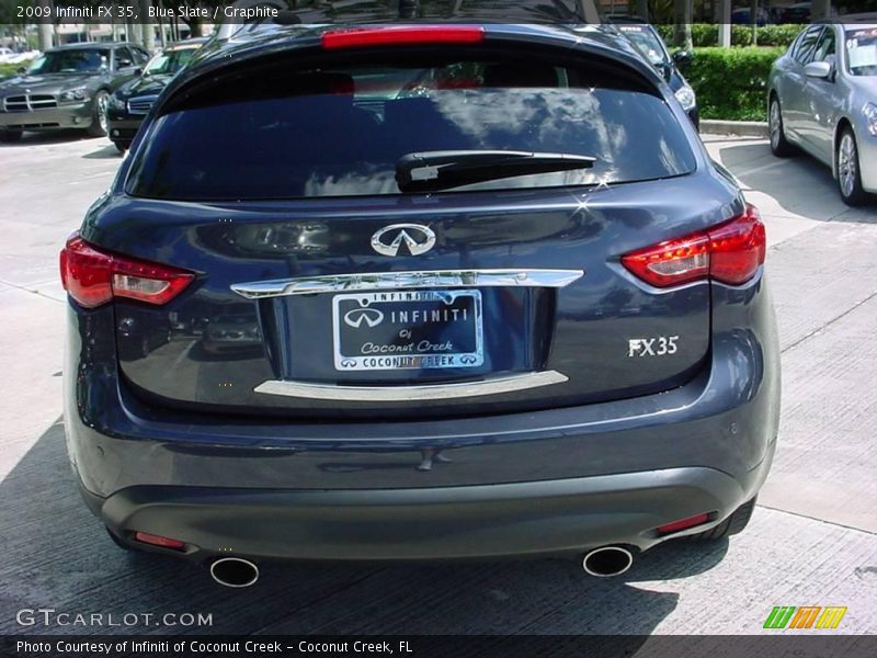 Blue Slate / Graphite 2009 Infiniti FX 35