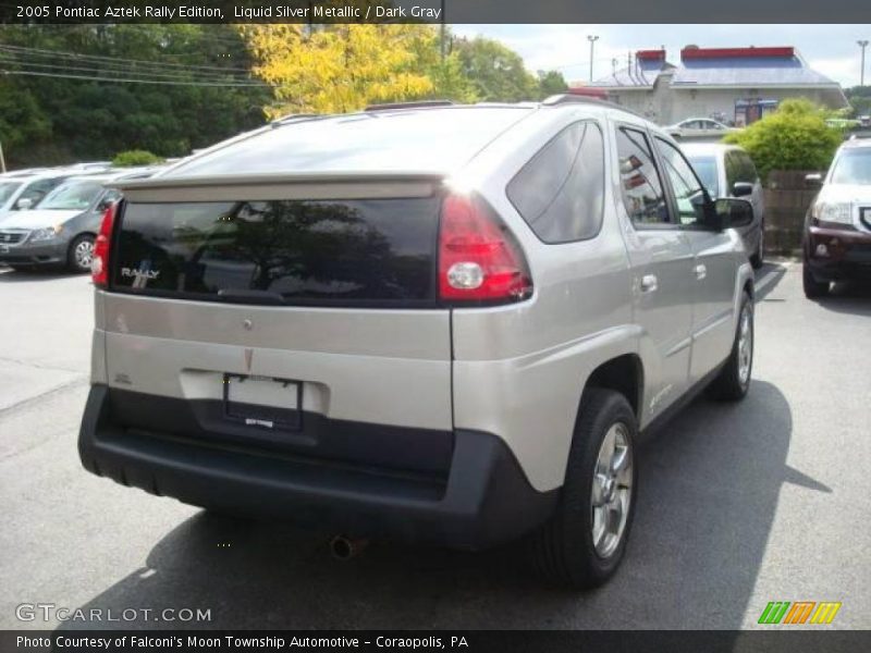 Liquid Silver Metallic / Dark Gray 2005 Pontiac Aztek Rally Edition