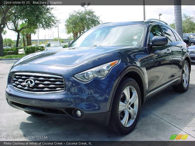 Blue Slate / Graphite 2009 Infiniti FX 35