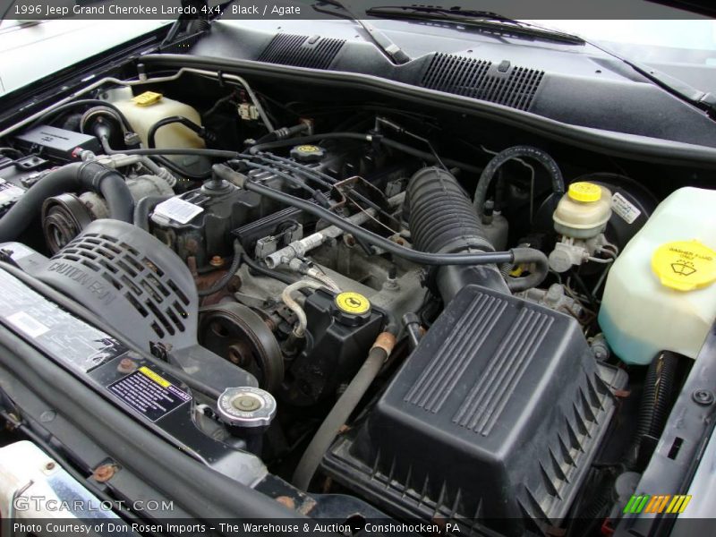 Black / Agate 1996 Jeep Grand Cherokee Laredo 4x4