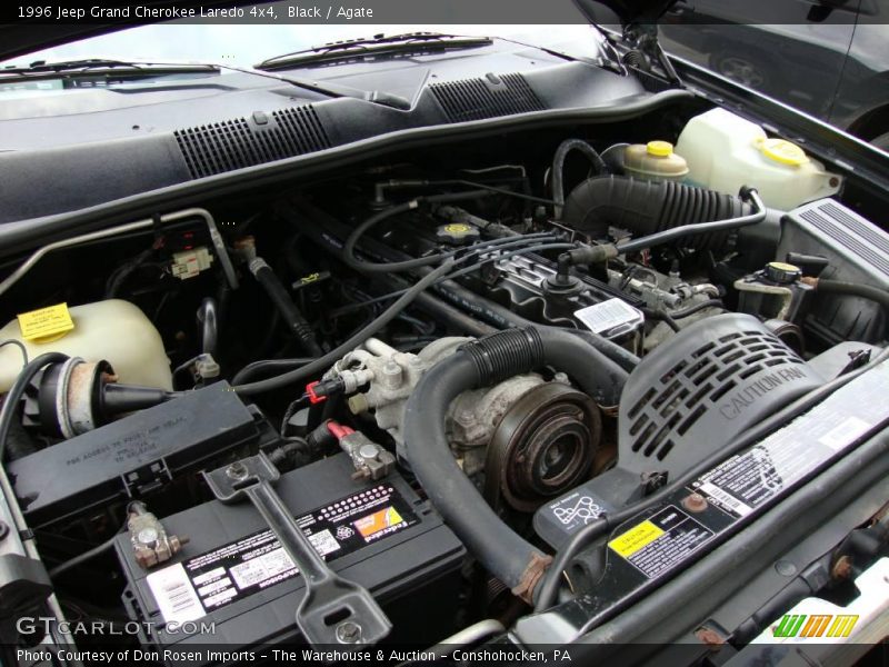 Black / Agate 1996 Jeep Grand Cherokee Laredo 4x4