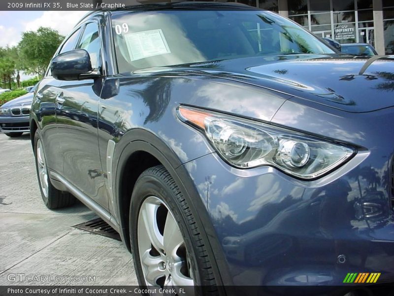 Blue Slate / Graphite 2009 Infiniti FX 35