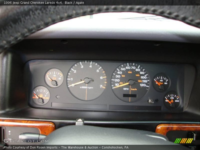 Black / Agate 1996 Jeep Grand Cherokee Laredo 4x4