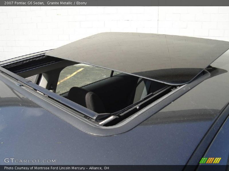 Granite Metallic / Ebony 2007 Pontiac G6 Sedan