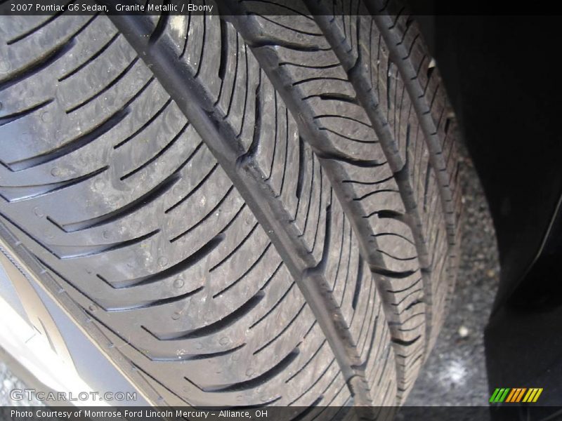 Granite Metallic / Ebony 2007 Pontiac G6 Sedan