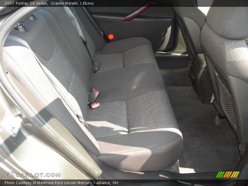 Granite Metallic / Ebony 2007 Pontiac G6 Sedan