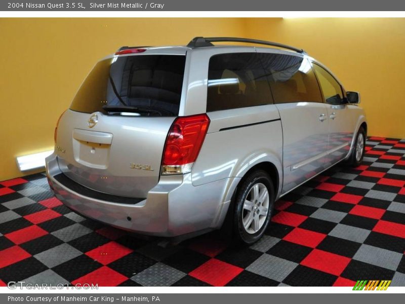 Silver Mist Metallic / Gray 2004 Nissan Quest 3.5 SL